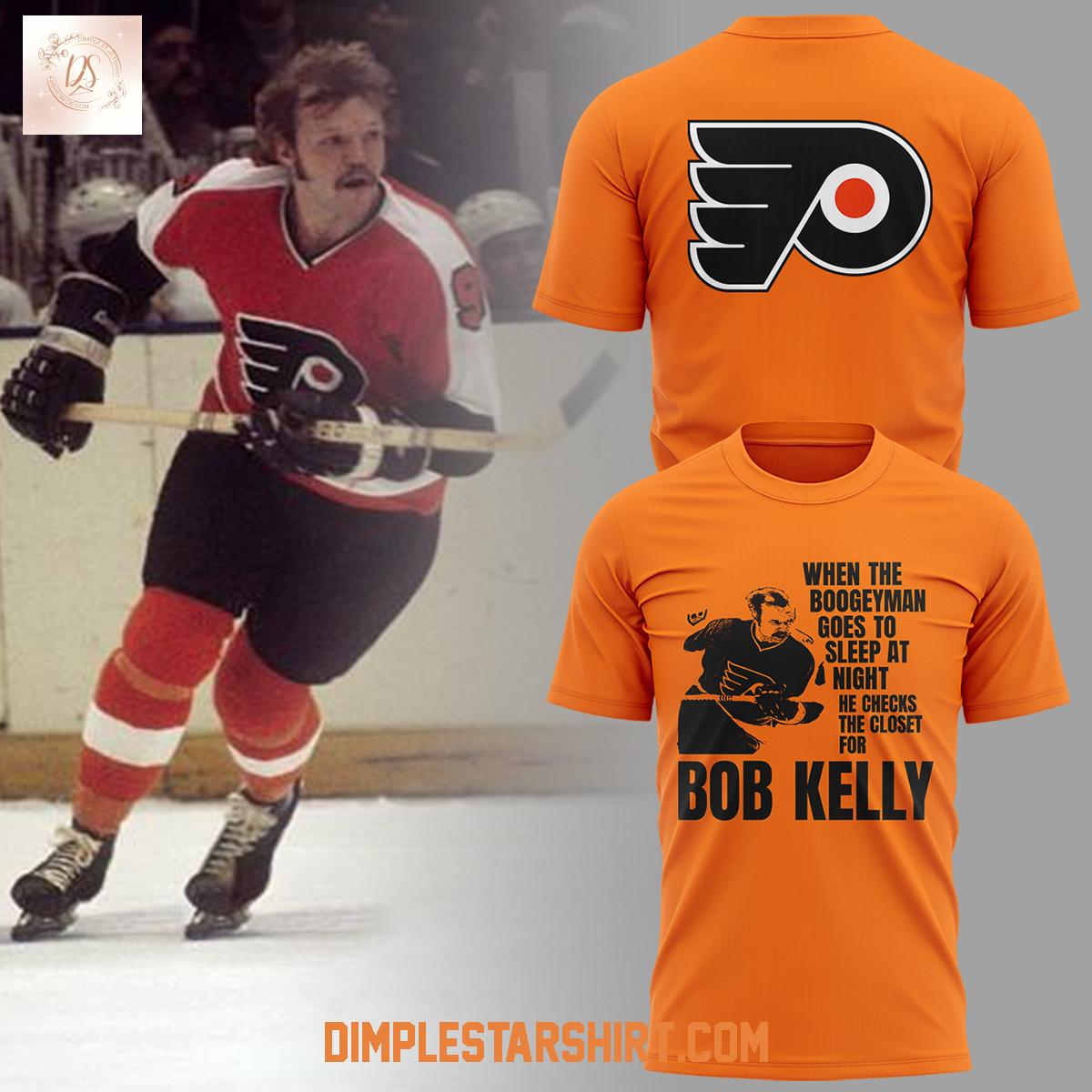 Philadelphia Flyers Bob Kelly Hoodie Shirt Philadelphia Flyers Bob Kelly Hoodie Shirt