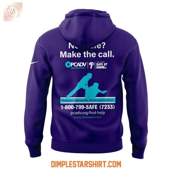 Philadelphia Phillies Annual Domestic Violence Awareness Day 2025 Hoodie Shirt