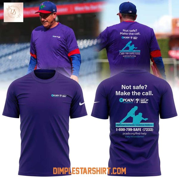 Philadelphia Phillies Annual Domestic Violence Awareness Day 2025 Hoodie Shirt