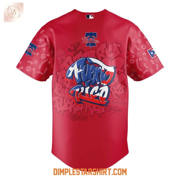 Philadelphia Phillies Puerto Rican Heritage 2025 Jersey
