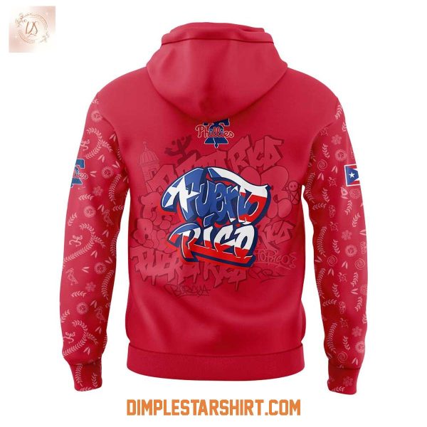 Philadelphia Phillies Puerto Rican Heritage Hoodie Shirt