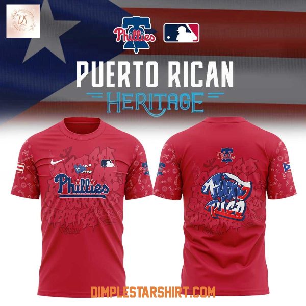 Philadelphia Phillies Puerto Rican Heritage Hoodie Shirt
