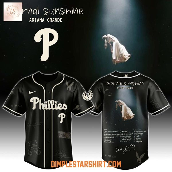 Philadelphia Phillies x Ariana Grande The Eternal Sunshine Tour Jersey