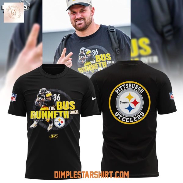 Pittsburgh Steelers The Bus Runneth Over Jerome Bettis Hoodie Shirt