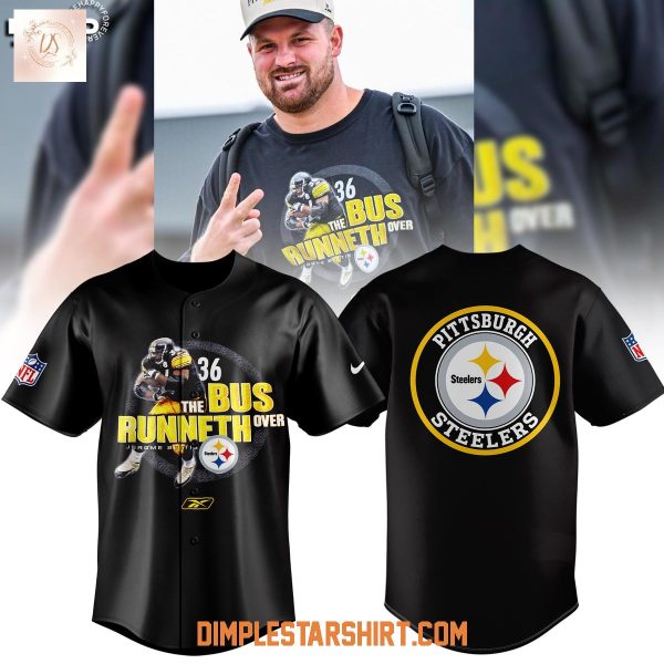 Pittsburgh Steelers The Bus Runneth Over Jerome Bettis Jersey