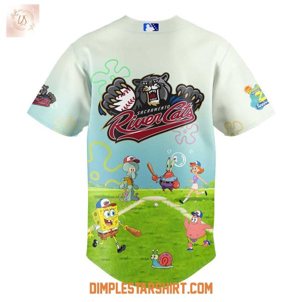 Sacramento River Cats SpongeBob Day Jersey
