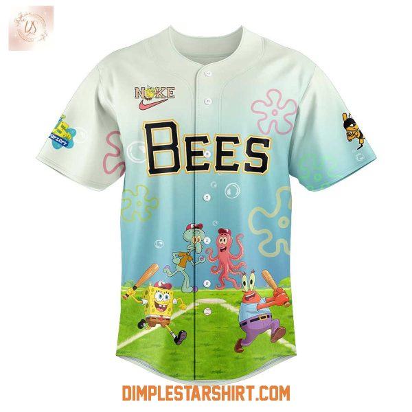 Salt Lake Bees SpongeBob Day Jersey