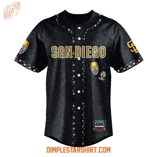 San Diego Padres Dia De Los Muertos Mexico 2025 Jersey