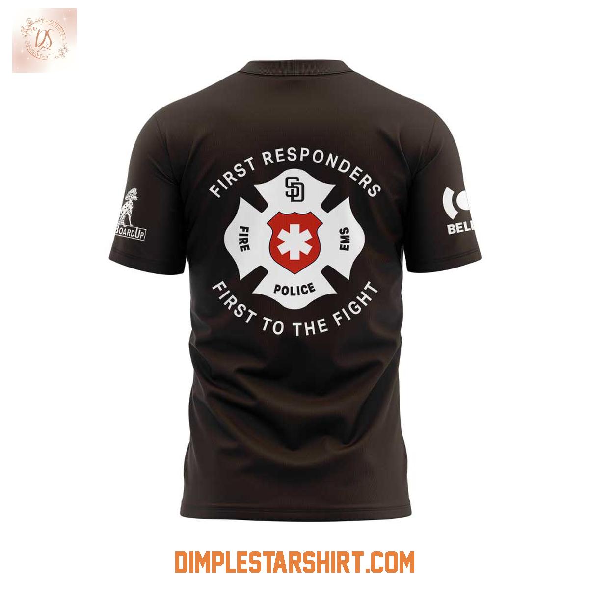 San Diego Padres First Responders Day Shirt San Diego Padres First Responders Day Shirt