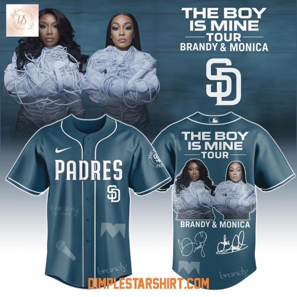 San Diego Padres x Brandy And Monica The Boy Is Mine Tour Jersey