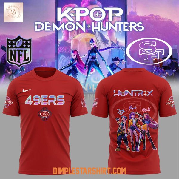 San Francisco 49ers Kpop Demon Hunters Hoodie Shirt