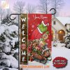 Pittsburgh Steelers x The Grinch Christmas House Garden Flag
