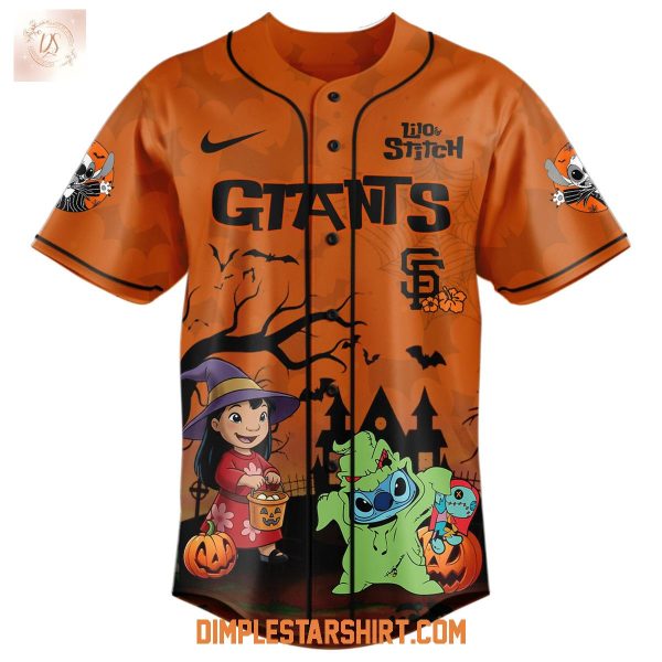 San Francisco Giants x Lilo & Stitch 626 Trick Or Treat Jersey
