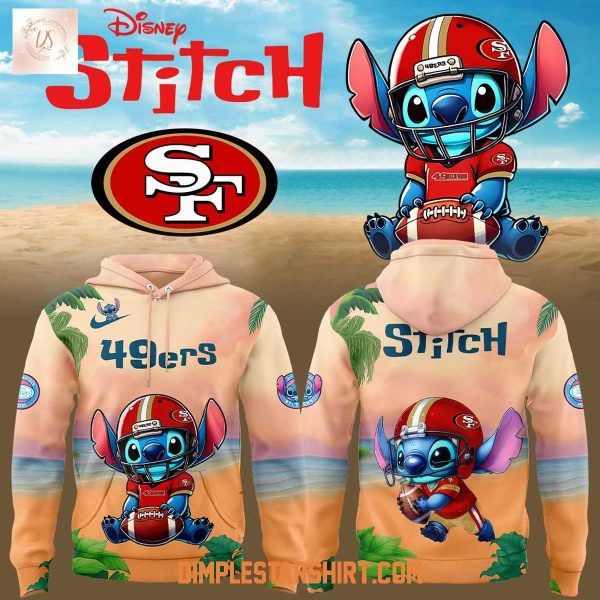 San Franciso 49ers x Stitch Hoodie Shirt