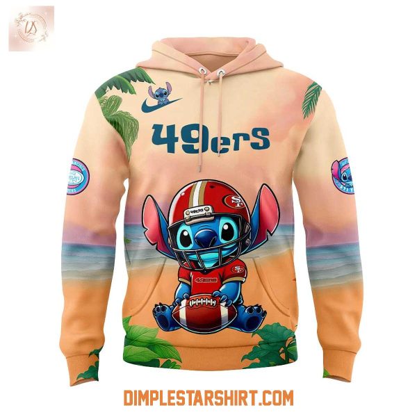 San Franciso 49ers x Stitch Hoodie Shirt