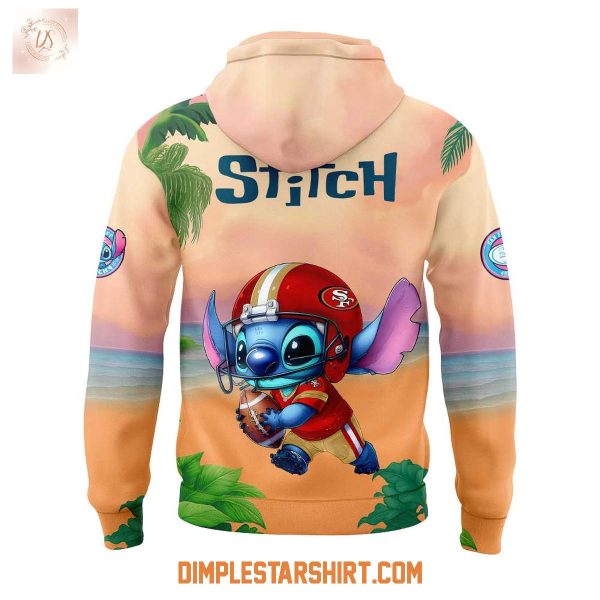 San Franciso 49ers x Stitch Hoodie Shirt