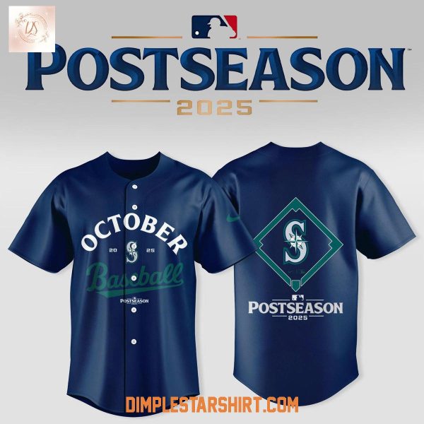 Seattle Mariners 2025 October Ready Postseason Jersey