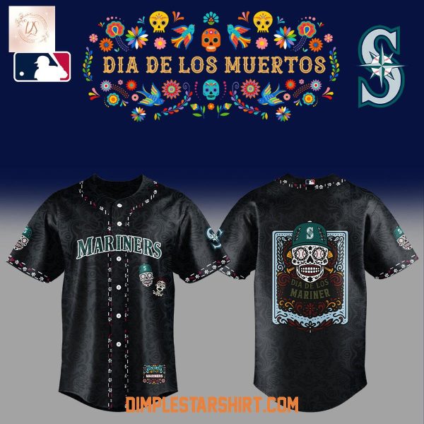 Seattle Mariners Dia De Los Muertos Mexico 2025 Jersey