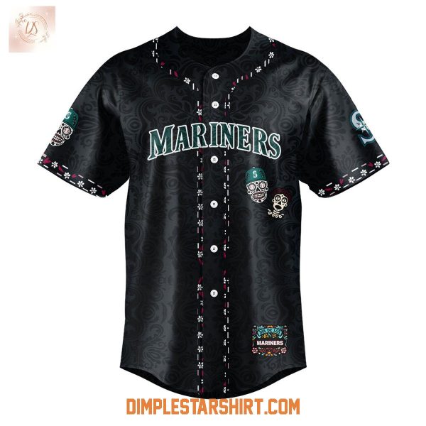 Seattle Mariners Dia De Los Muertos Mexico 2025 Jersey