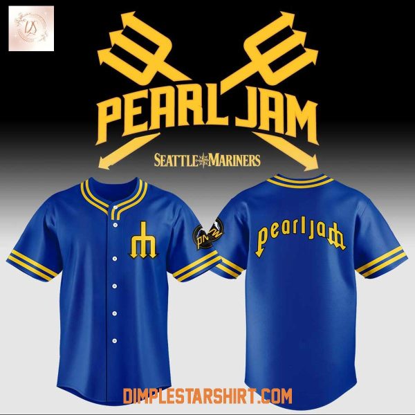 Seattle Mariners Pearl Jam Ten Club Night 2025 Jersey