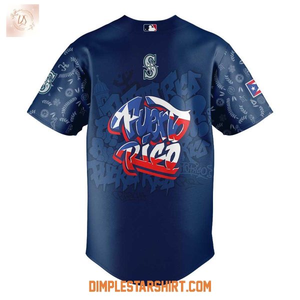 Seattle Mariners Puerto Rican Heritage 2025 Jersey