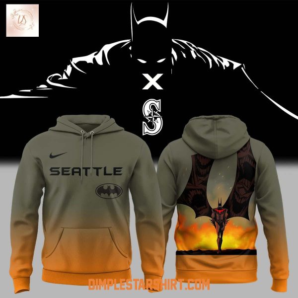 Seattle Mariners x Batman 2025 Hoodie Shirt
