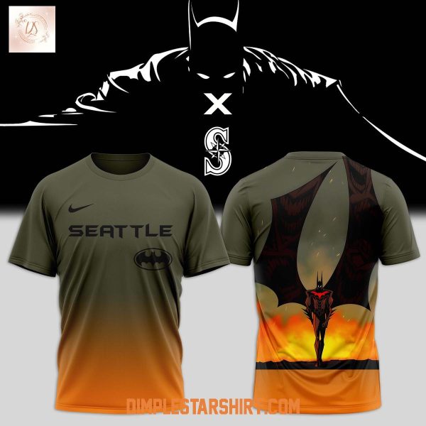 Seattle Mariners x Batman 2025 Hoodie Shirt