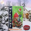 San Francisco 49ers x The Grinch Christmas House Garden Flag