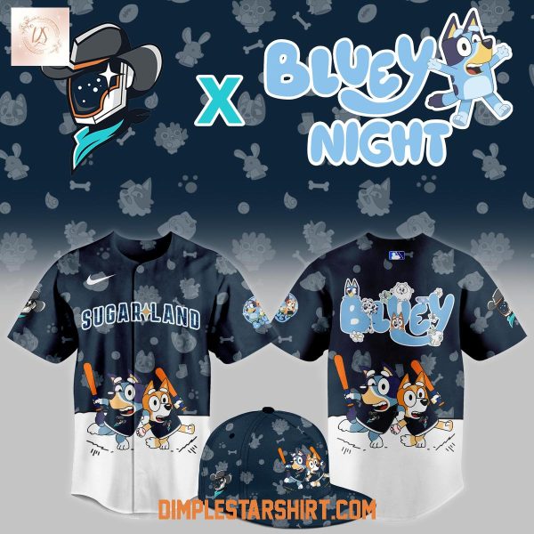 Sugar Land Space Cowboys Bluey Night 2025 Jersey