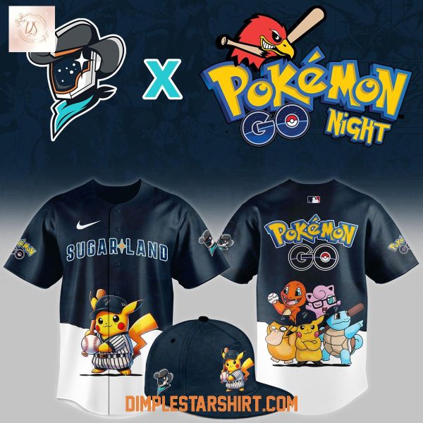 Sugar Land Space Cowboys Pokemon GO Night 2025 Jersey