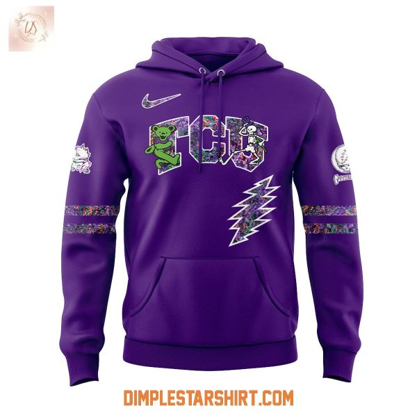 TCU Frogs Celebration Grateful Dead 60 Years 2025 Hoodie Shirt