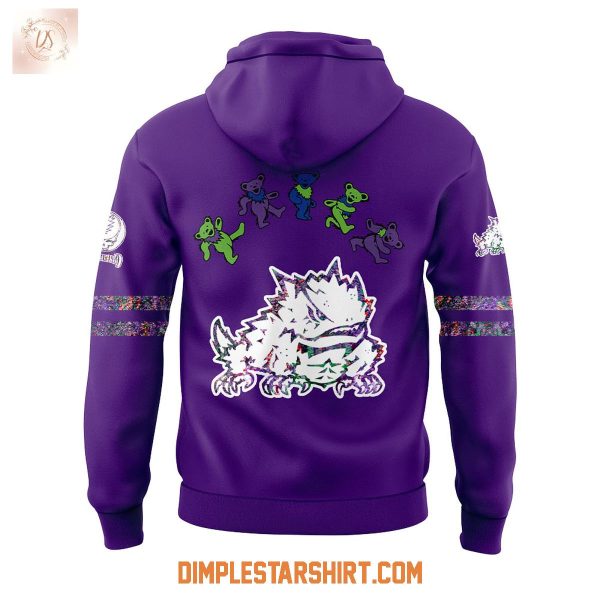 TCU Frogs Celebration Grateful Dead 60 Years 2025 Hoodie Shirt
