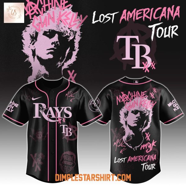 Tamba Bay Rays x MGK The Lost Americana Tour Jersey
