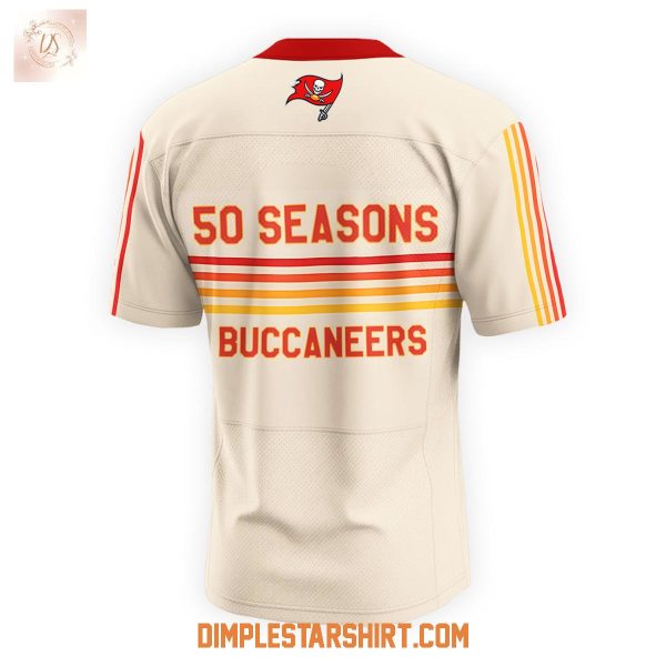 Tampa Bay Buccaneers Celebration 50 Season Football Jersey