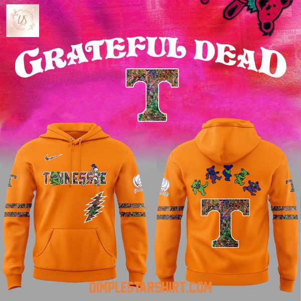 Tennesse Volunteers Celebration Grateful Dead 60 Years 2025 Hoodie Shirt
