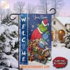Washington Commanders x The Grinch Christmas House Garden Flag