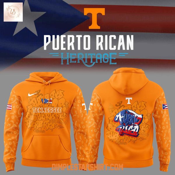 Tennessee Volunteers Puerto Rican Heritage Hoodie Shirt