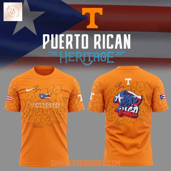 Tennessee Volunteers Puerto Rican Heritage Hoodie Shirt
