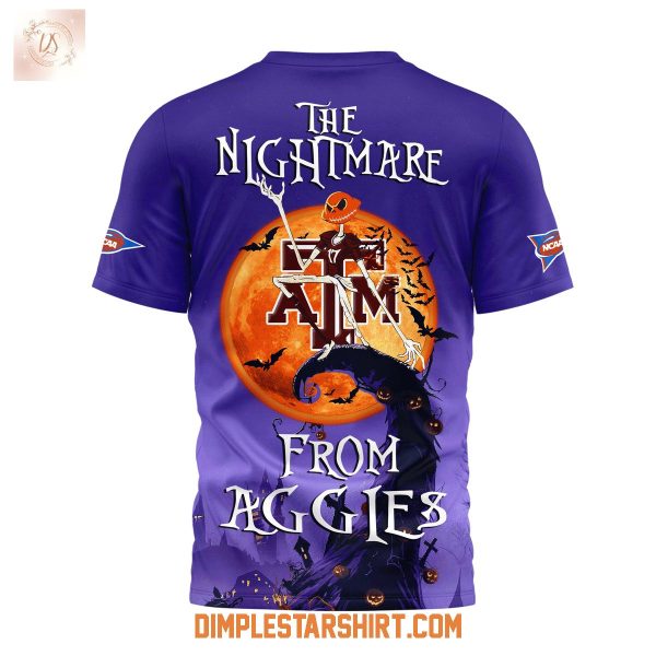 Texas A&M Aggies Halloween The Nightmare From Aggies Shirt