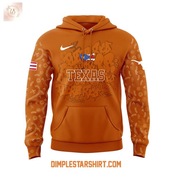 Texas Longhorns Puerto Rican Heritage Hoodie Shirt