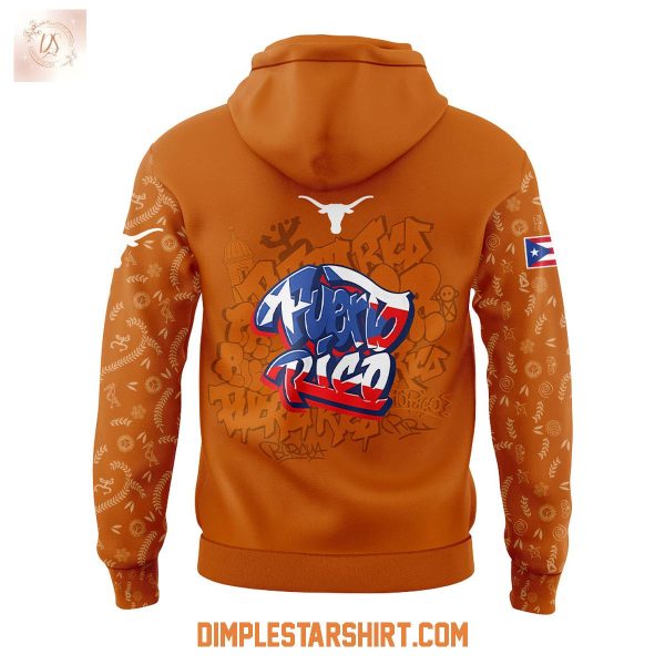 Texas Longhorns Puerto Rican Heritage Hoodie Shirt