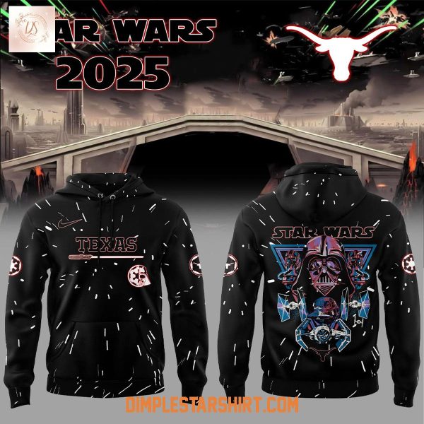 Texas Longhorns Star War Darth Vader 2025 Hoodie Shirt