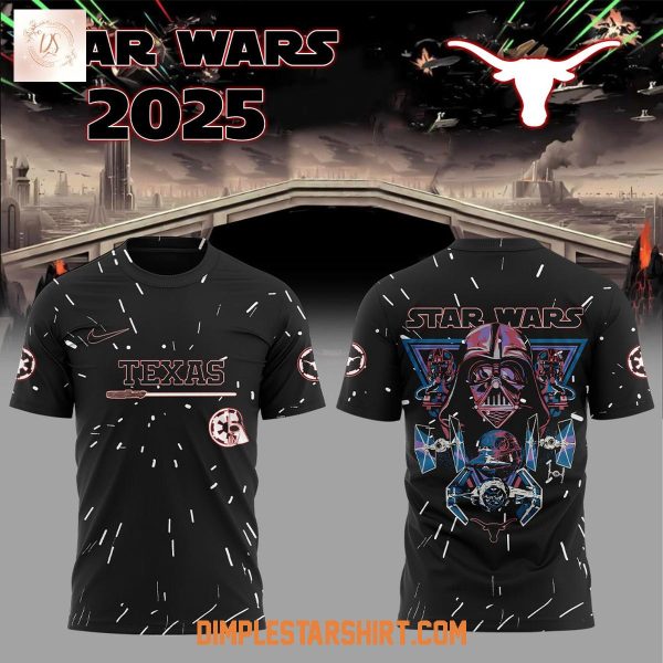 Texas Longhorns Star War Darth Vader 2025 Hoodie Shirt