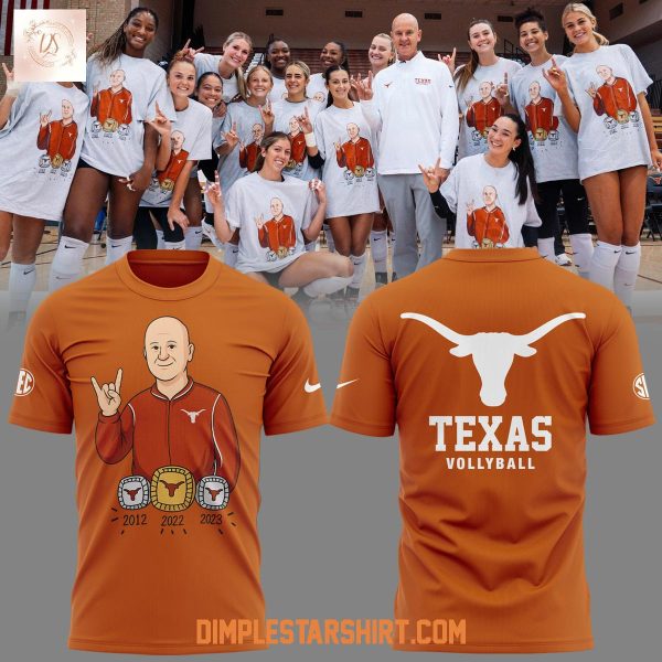 Texas Longhorns Volleyball Coach Jerrittelliott Hoodie Shirt