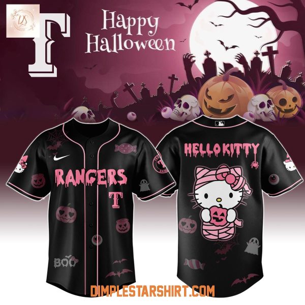 Texas Rangers x Hello Kitty Cosplay Hallloween Jersey