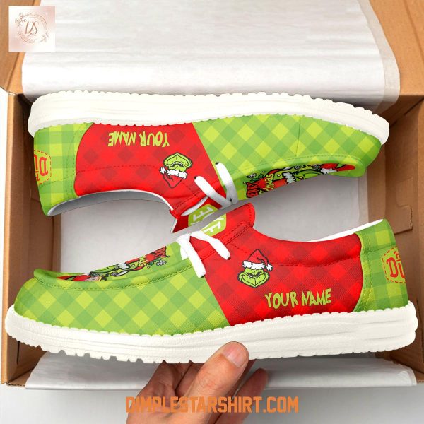 The Grinch Merry Christmas Hey Dude Shoes