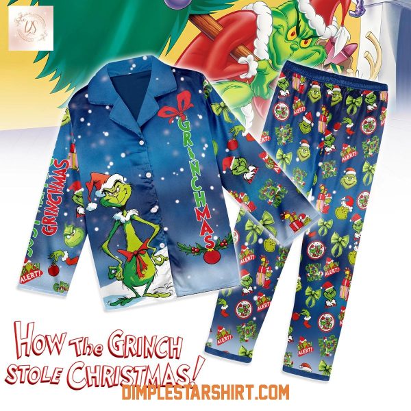 The Grinch Merry Christmas Pajamas Set