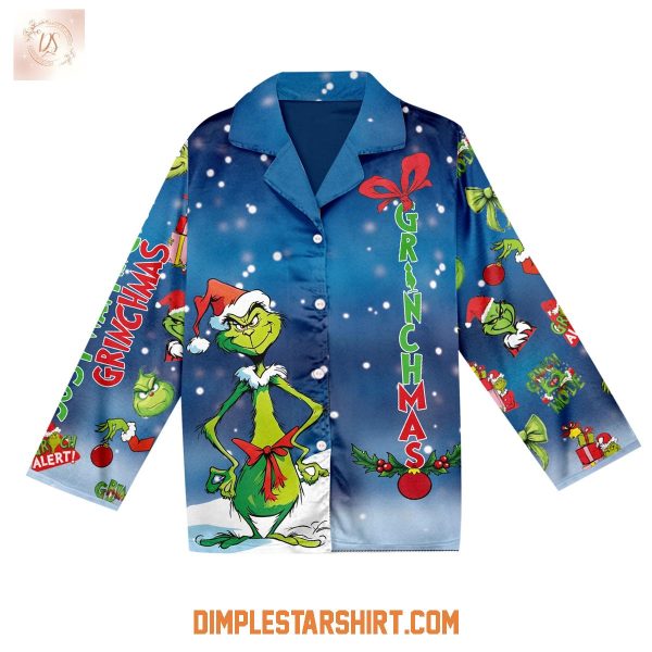 The Grinch Merry Christmas Pajamas Set