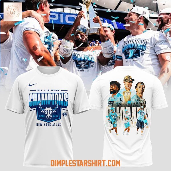 The New York Atlas Are Your 2025 USBank PLL Champions Hoodie Shirt