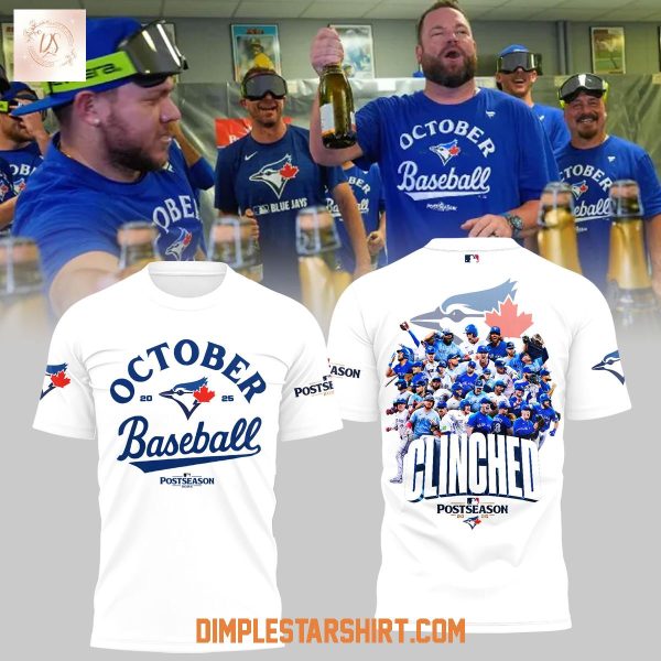 Toronto Blue Jays October Postseason 2025 Hoodie Shirt